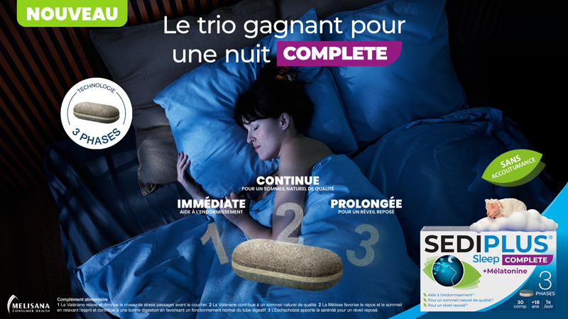 Découvrez le nouveau Sedisleep Plus!