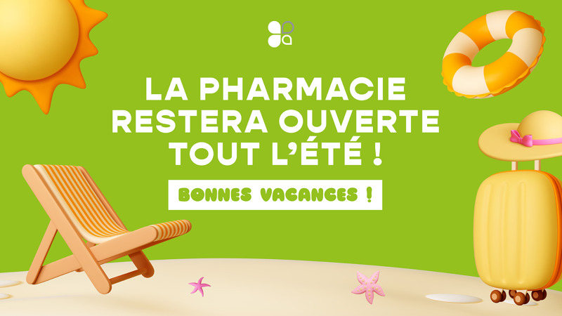 Nous sommes ouverts tout l’été!